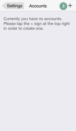 Ansicht IPhone mobile Integration mit Zoiper Schritt 3
