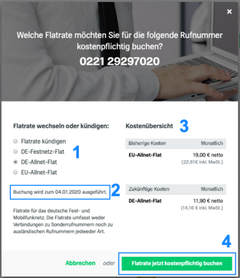 Option ändern